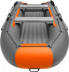 Надувная лодка Roger Boat Trofey 3300 (без киля, графит/оранжевый) — фото 7