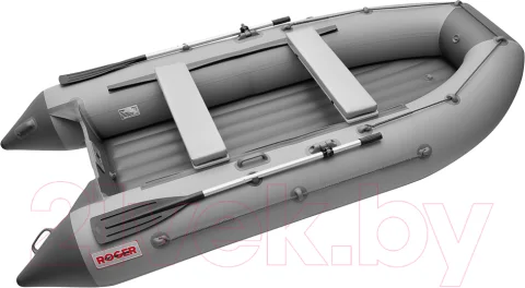 Надувная лодка Roger Boat Trofey 3500 (без киля, серый/графит)