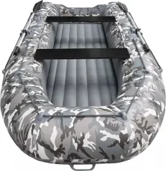 Надувная лодка Roger Boat Trofey 3500 (без киля, серый камуфляж/графит комби) — фото 10