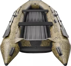 Надувная лодка Roger Boat Trofey 3500 (без киля, камуфляж камыш/черный комби) — фото 8