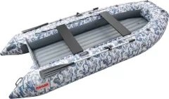 Надувная лодка Roger Boat Trofey 3500 (без киля, битое стекло/серый комби) — фото 1