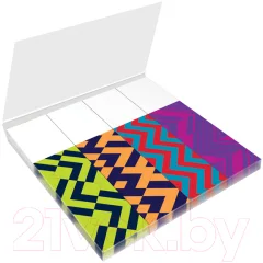Стикеры канцелярские Berlingo Ultra Sticky. Zigzag / LSz_41132 — фото 2