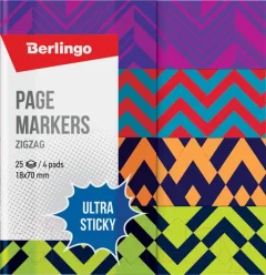 Стикеры канцелярские Berlingo Ultra Sticky. Zigzag / LSz_41132 — фото 5