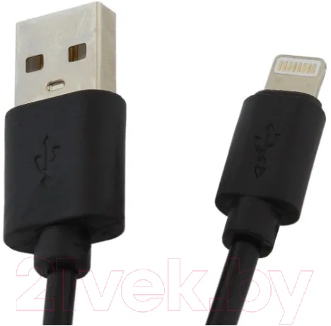 Кабель Sipl USB для iPhone 5/5s/5с/6/6+ для зарядки и синхронизации / PKU23A (черный)