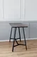 Барный стол Stal-Massiv UTab-97 (мореный/черный) — фото 10