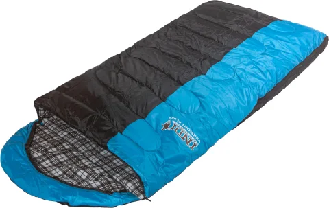 Спальный мешок INDI Vermont Plus L-zip от -15°С (с подголовником 230x85см)