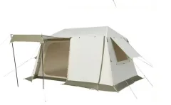 Палатка Naturehike Village 8.5 AIR / CNK2300ZP019-BR (белый/коричневый) — фото 2