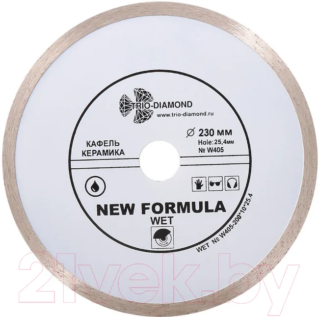 Отрезной диск алмазный Trio Diamond W406
