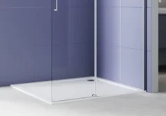 Душевая стенка Aquatek Walk in с держателем 120x200 / AAQ.WISL.120.1GM (оружейная сталь/прозрачное стекло) — фото 5