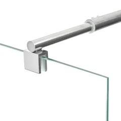 Душевая стенка Saniteco Walk-In SN-W6TC110 (110x200, прозрачное стекло, хромированный профиль) — фото 10