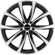 Литой диск MAK Wolf 18x7.5" 5x114.3мм DIA 76мм ET 48мм Black Mirror — фото 6