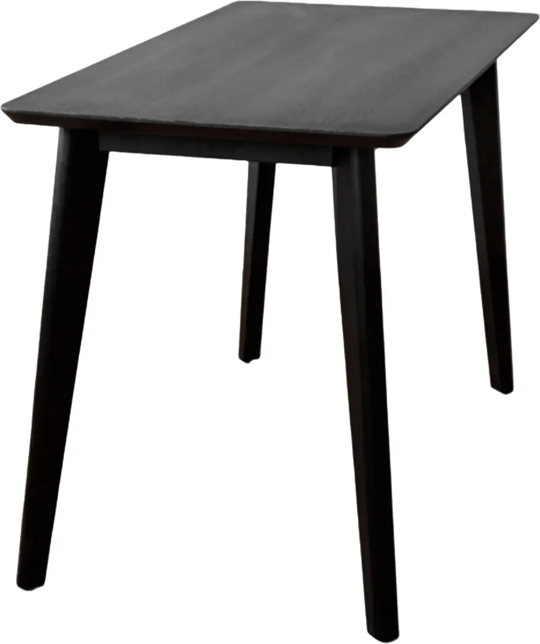 Обеденный стол Stal-Massiv Wood-72 (черный/черный)