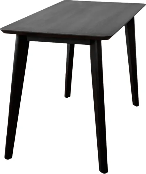 Обеденный стол Stal-Massiv Wood-72 (черный/черный)