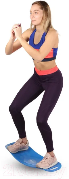Балансборд Indigo Sport Workout Board Twist IN128 (голубой) — фото 3