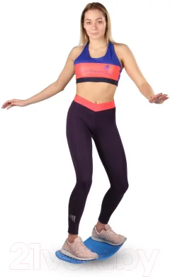 Балансборд Indigo Sport Workout Board Twist IN128 (голубой) — фото 9