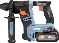 Перфоратор Senix X2 20В SDS-Plus / PDRX2-M2-EU (1x4Ач, ЗУ, кейс) — фото 1