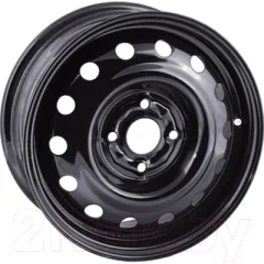 Штампованный диск Trebl X40039 15x5.5" 4x100мм DIA 54.1мм ET 45мм Black — фото 3