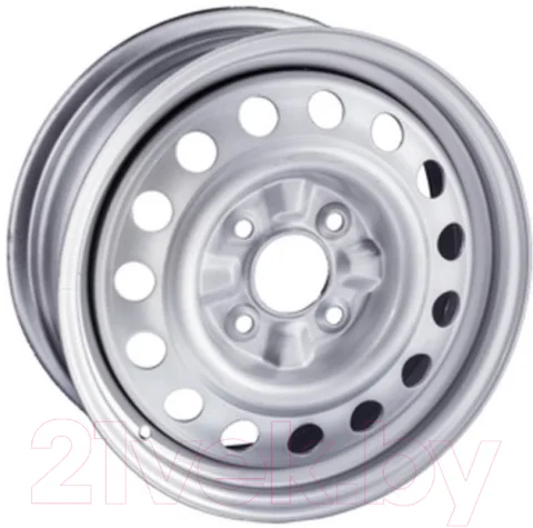 Штампованный диск Trebl X40048 16x6.5" 4x100мм DIA 60.1мм ET 40мм Silver