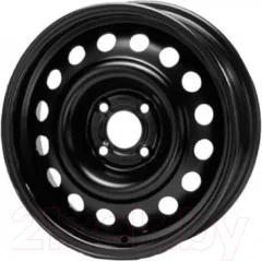 Штампованный диск Trebl X40933 16x6" 4x100мм DIA 60.1мм ET 41мм Black — фото 3