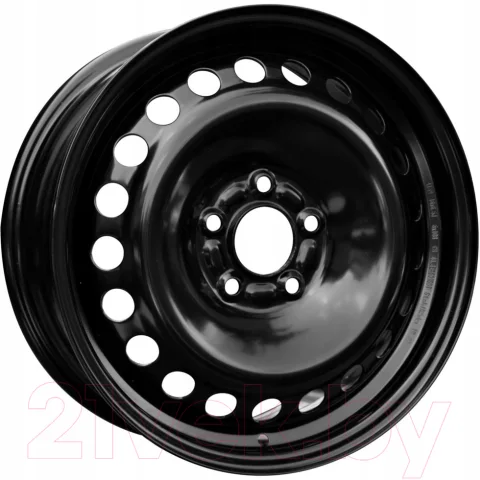 Штампованный диск Trebl X40934 16x6" 5x100мм DIA 57.1мм ET 45мм Black