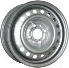 Штампованный диск Trebl X40946 16x6.5" 4x100мм DIA 60.1мм ET 41мм Silver — фото 1