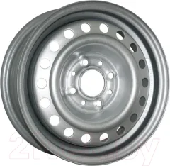 Штампованный диск Trebl X40946 16x6.5" 4x100мм DIA 60.1мм ET 41мм Silver — фото 3