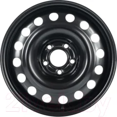 Штампованный диск Trebl X40958 17x6.5" 5x114.3мм DIA 54.1мм ET 45мм Black — фото 2
