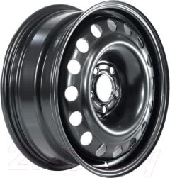 Штампованный диск Trebl X40958 17x6.5" 5x114.3мм DIA 54.1мм ET 45мм Black — фото 3