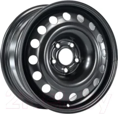 Штампованный диск Trebl X40958 17x6.5" 5x114.3мм DIA 54.1мм ET 45мм Black — фото 7
