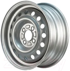 Штампованный диск Trebl X40958 17x6.5" 5x114.3мм DIA 54.1мм ET 45мм Silver — фото 3