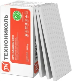 Экструдированный пенополистирол Технониколь XPS Carbon Eco 100x580x1180мм FAS/2 TB (упаковка) — фото 1
