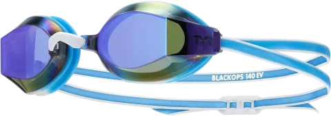 Очки для плавания TYR Youth Black Ops 140 EV Mirrored Racing / 462 LGBKOPMJ (синий/белый)
