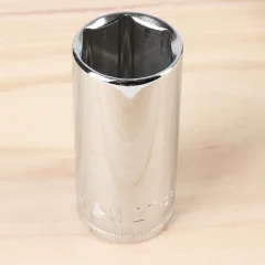 Головка слесарная Deli Торцевая шестигранная глубокая YS EDQ4327 (1/2", 27мм) — фото 2