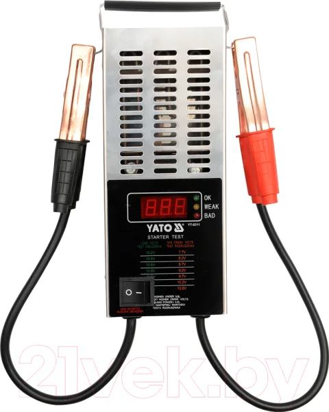 Тестер аккумуляторной батареи Yato YT-8311
