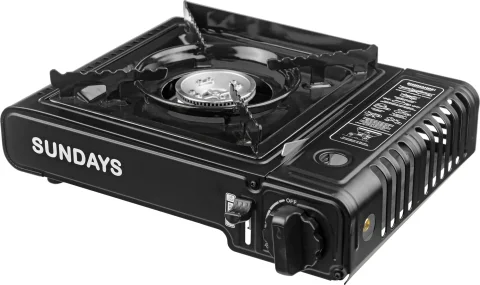 Плита туристическая Sundays ZD6800(CE)-D (черный)