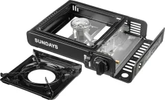Плита туристическая Sundays ZD6800(CE)-D (черный) — фото 3