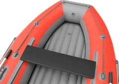 Надувная лодка Roger Boat Zefir 3100 LT (малокилевой, красный/серый комби) — фото 5