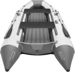 Надувная лодка Roger Boat Zefir 3100 LT (малокилевой, белый/графит комби) — фото 7