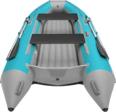 Надувная лодка Roger Boat Zefir 3100 LT (малокилевой, бирюзовый/серый комби) — фото 7