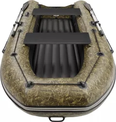 Надувная лодка Roger Boat Zefir 3100 LT (малокилевой, камуфляж камыш/черный комби) — фото 5