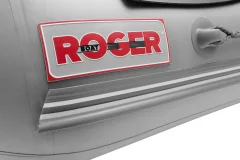 Надувная лодка Roger Boat Zefir 3300 (малокилевой, бирюзовый/серый комби) — фото 7