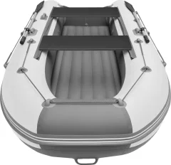 Надувная лодка Roger Boat Zefir 3300 LT (малокилевой, белый/графит комби) — фото 6