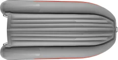 Надувная лодка Roger Boat Zefir 3500 (малокилевой, красный/серый комби) — фото 3