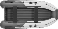 Надувная лодка Roger Boat Zefir 3500 (малокилевой, белый/графит комби) — фото 2
