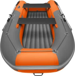 Надувная лодка Roger Boat Zefir 3500 (малокилевой, графит/оранжевый комби) — фото 6