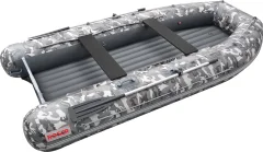 Надувная лодка Roger Boat Zefir 3500 (малокилевой, серый камуфляж/графит комби) — фото 1