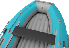 Надувная лодка Roger Boat Zefir 3500 LT (малокилевой, бирюзовый/серый комби) — фото 5