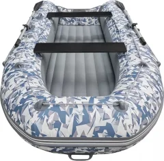Надувная лодка Roger Boat Zefir 3500 LT (малокилевой, битое стекло/серый комби) — фото 9