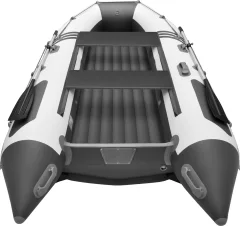 Надувная лодка Roger Boat Zefir 3700 (большой киль, белый/графит комби) — фото 3