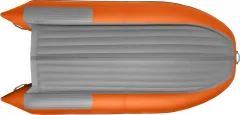 Надувная лодка Roger Boat Zefir 3700 (большой киль, графит/оранжевый комби) — фото 6